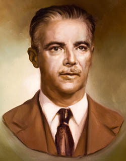 Foto del president Joaquim Trias i Pujol